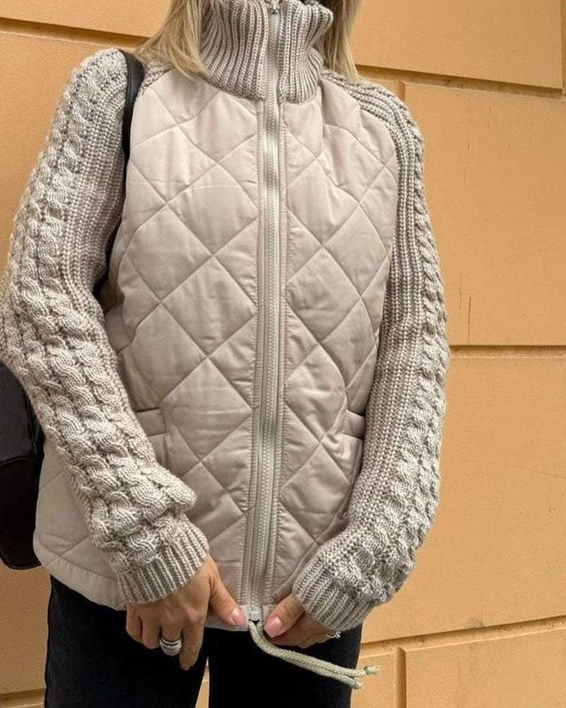 Bravina - Veste décontractée en polaire tricotée