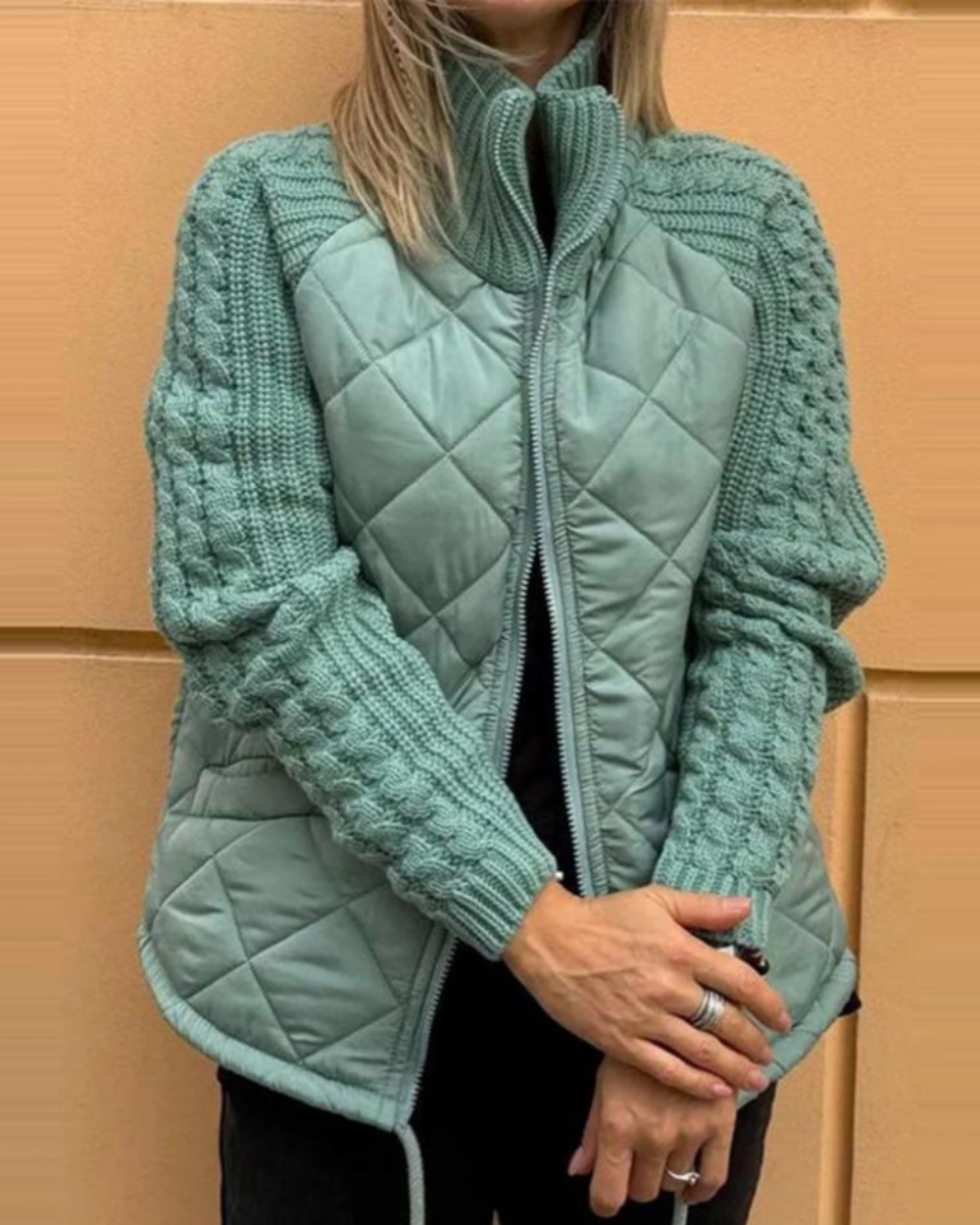 Bravina - Veste décontractée en polaire tricotée