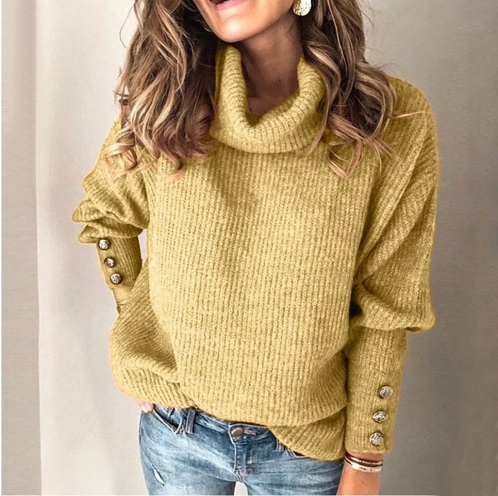 Trish | Pull à col roulé léger