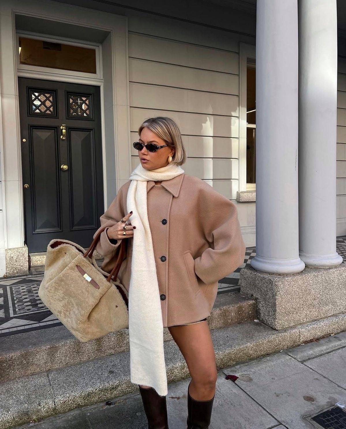 Rosalind | Manteau oversize en laine