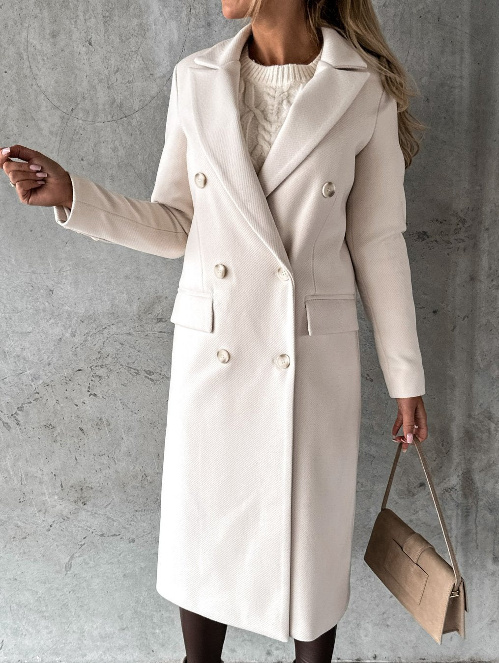 Martina | Manteau long décontracté
