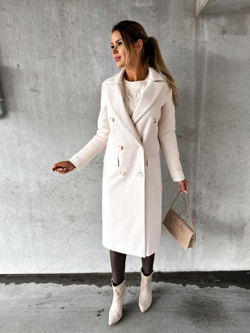 Martina | Manteau long décontracté