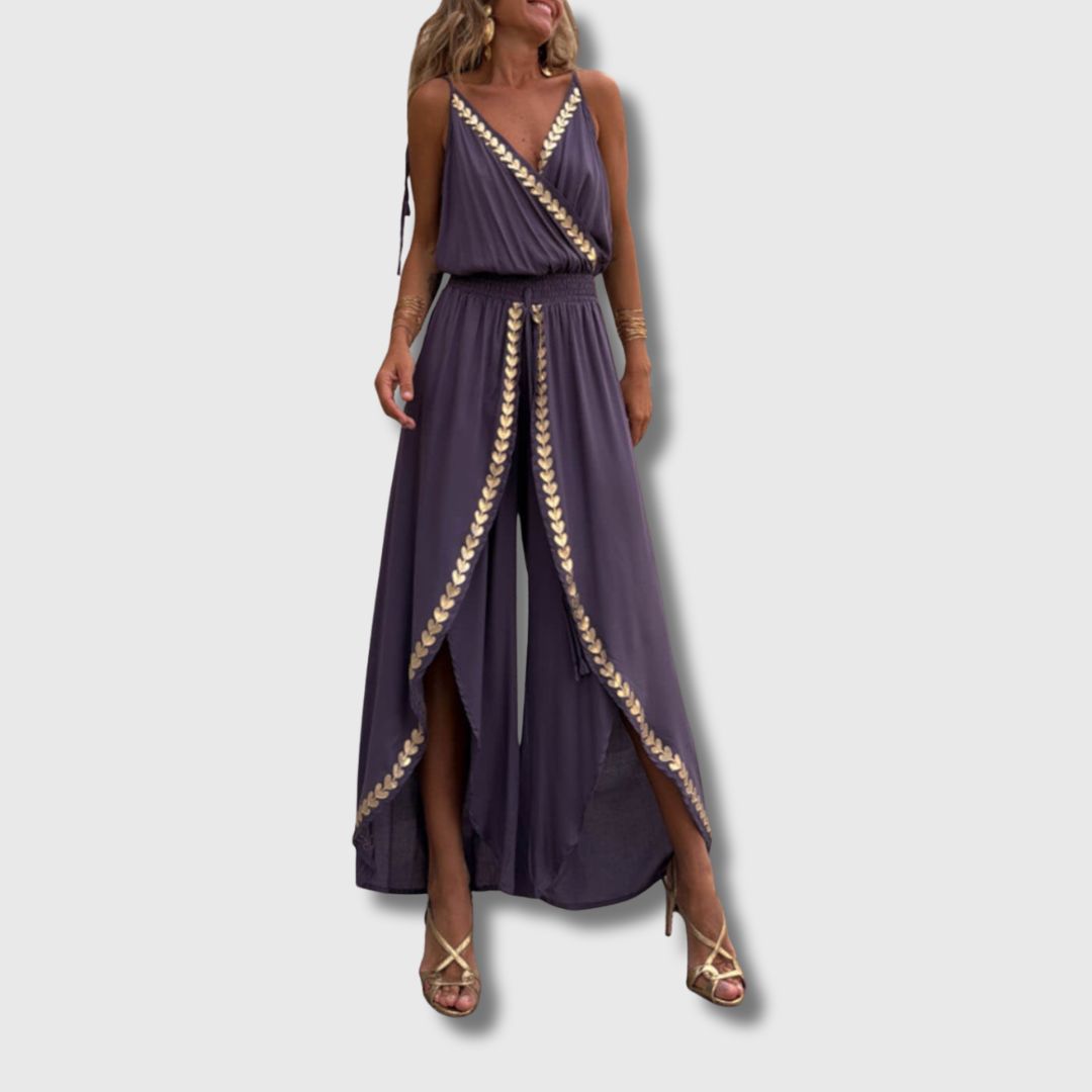 Janice - Combinaison Maxi-Robe Élégante
