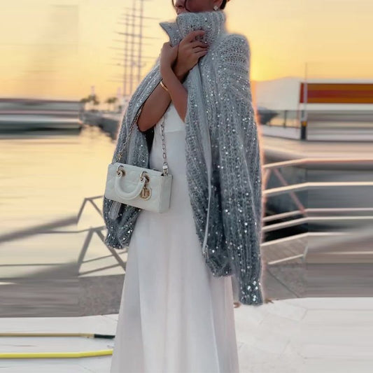 Livia | Pull scintillant