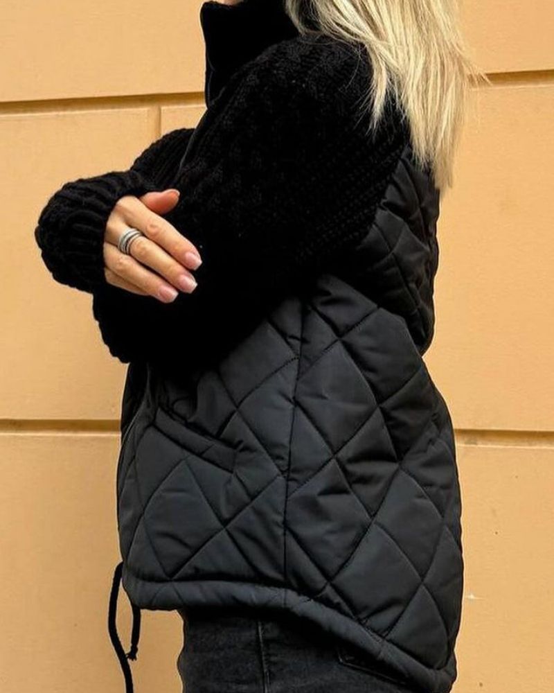 Bravina - Veste décontractée en polaire tricotée