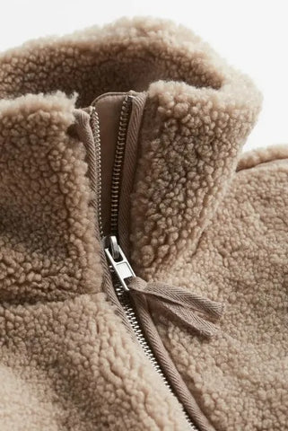 Kaja | Manteau douillet en peluche