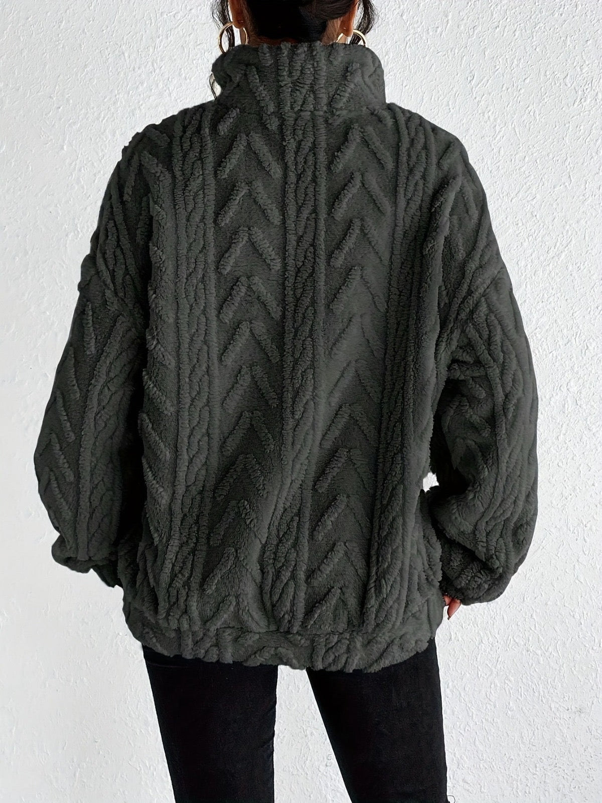 Alice | Pull zippé moelleux
