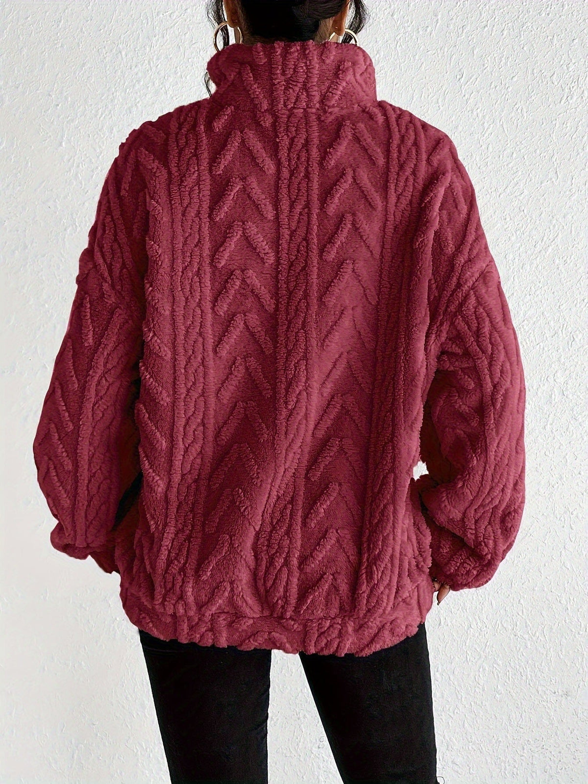 Alice | Pull zippé moelleux