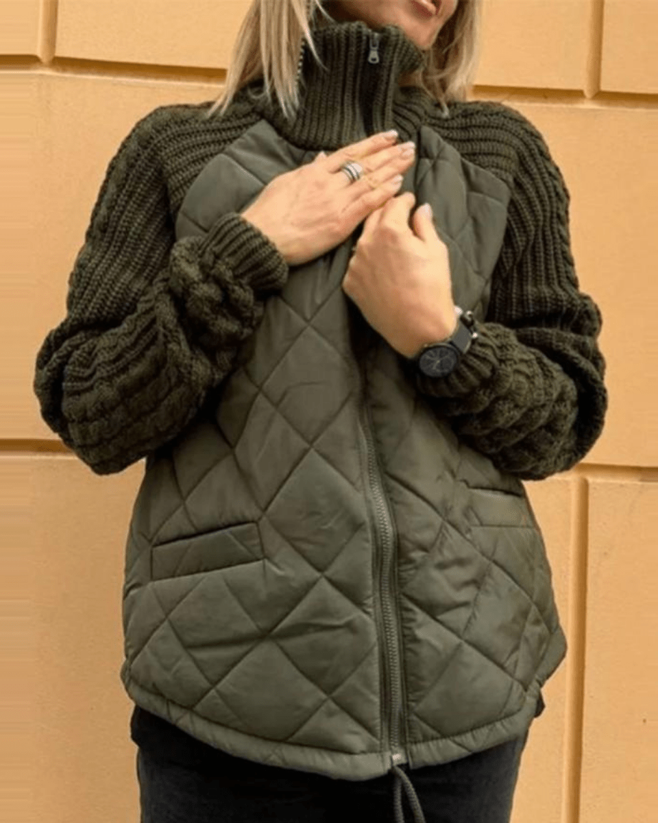 Bravina - Veste décontractée en polaire tricotée